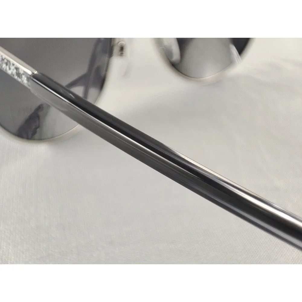 Draper James DJ7055 Black Silver Floral Butterfly Sunglasses Women's 58-17-140